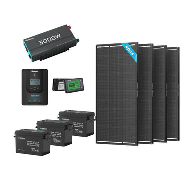 11.52kWh Power Kit | 400W/800W Shadowflux Panel, 2000W Inverter — No Panels