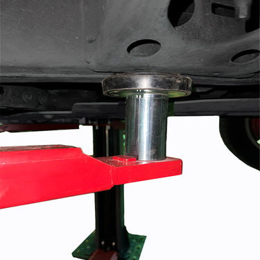Katool KT-H120D 12,000lbs Two Post Lift — KT-H120D 12000lbs Two Post Lift and KT-MP2 Lift Height Extensions (Set of 4)