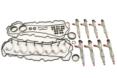 Area Diesel Service Magnum Fuel Injector Pro Package for 2007-2010 Ford 6.4L PowerStroke   Navistar MaxxForce 7 Core Charge of 700 Applies 12-7007