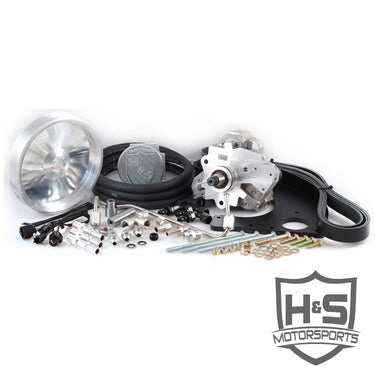 HS Motorsports H S Motorsports 2011-2019 Ford 6.7L Dual High Pressure Fuel Kit Aluminum 121001-1 | 121001-1