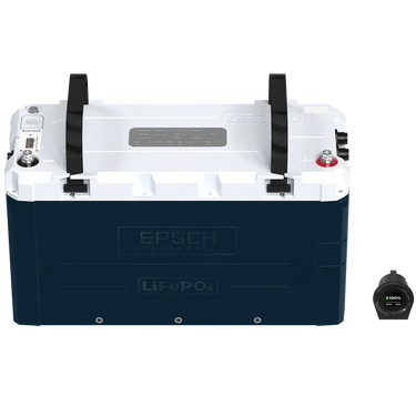 Epoch Battery 12V 460Ah V2 Elite Series - Heated & Bluetooth & Victron Comms LiFePO4 Battery