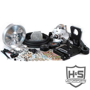 HS Motorsports H S Motorsports 2011-2016 11-16 GM 6.6L Dual High Pressure Fuel Kit Aluminum 131001-1 | 131001-1
