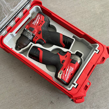 Packout Insert For M12 gen 2 Drill/Surge Driver Holder - Jonah Pope Design (JP-DID)