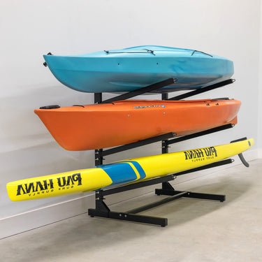 Almacenamiento interior y exterior para G-Surf y SUP | 3 niveles