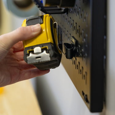 Tablero perforado de 86 x 81 cm | 13 accesorios