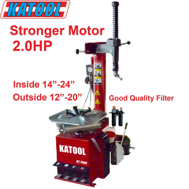 KATOOL KT-T800 Tire Changer + KT-B750 Wheel Balancer Combo — KT-T800 Tire Changer + KT-B750 Wheel Balancer Combo with Motorcycle Adapter Kit (KT-MC1 + KT-MC2 Combo)