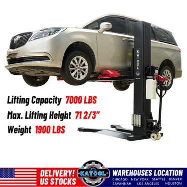 Katool KT-SPL700 7,000lbs Single Post Lift