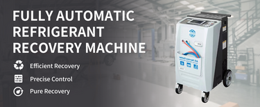 Fully Automatic R- 1234YF or R-134A Recovery, Recycle & Recharge DUAL AC2100 Machine
