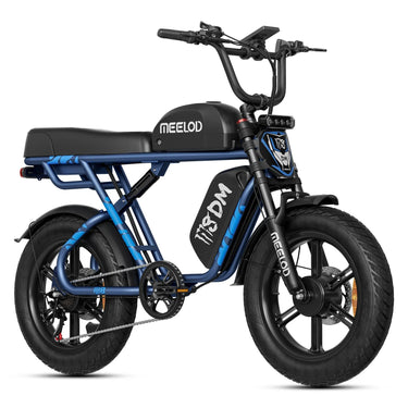 MEELOD M8DM | Bicicleta eléctrica de doble motor y neumáticos anchos de 2400 W