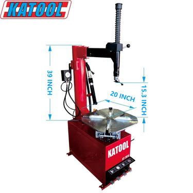 KATOOL KT-T810 Tire Changer & KT-B760 Wheel Balancer Combo — KATOOL KT-T810 Tire Changer & KT-B760 Wheel Balancer Combo + Motorcycle Adapter Kit (KT-MC1 + KT-MC2 Combo)