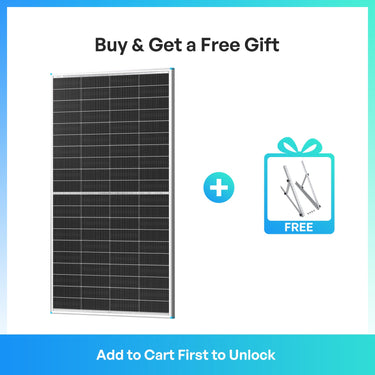 100/200W N-Type Bifacial Solar Panel — 200W / 4 Pieces