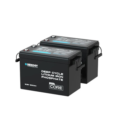 Mini Size 12V 200Ah LiFePO4 Battery w/ Low-Temperature Protection [Pre-Sale Perk: Free 20A Charger Included]