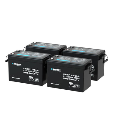 12V 200Ah LiFePO4 Battery w/ Low-Temperature Protection — 200Ah Mini (21% Smaller)-  Pre-Sale | Free 20A Charger | Ships July 10 / 2 Pack