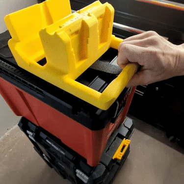 Lid Locking Dewalt 20v Battery Rack x6 (RS-D6LLBR)