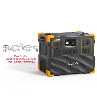 Estación de energía portátil PECRON E3600LFP 3600W 3072Wh