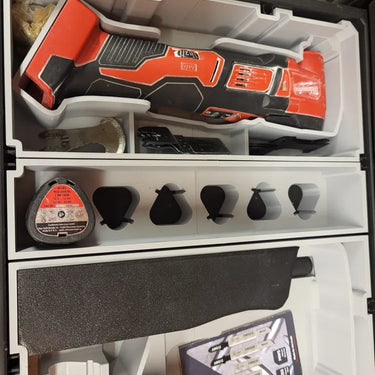 Packout Drawer Insert for M18 Brushed Multitool- Milwaukee Dave Designs (MDD-M18 BMT D)