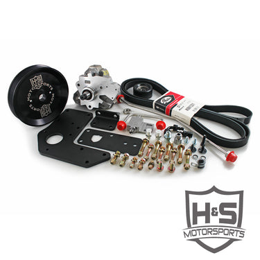 HS Motorsports H S Motorsports 2007-2019 Dodge 6.7L Dual High Pressure Fuel Kit Black 211003-3 | 211003-3