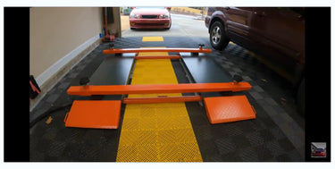 Katool KT-X85 8,000lbs Electric Mid Rise Scissor Lift — 220V