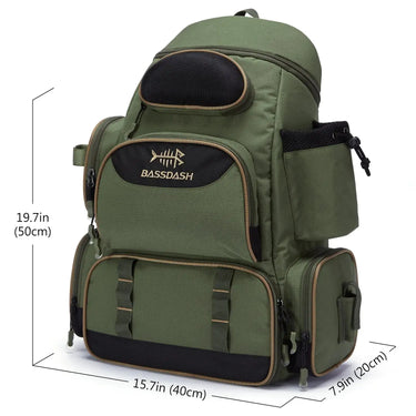 Heavy-Duty Waterproof Backpack for Fishermen