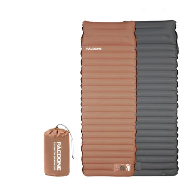 Colchoneta autoinflable cómoda para acampar de 4 pulgadas