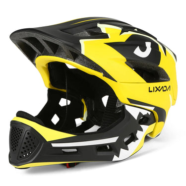 Versatile Children's Helmet with Removable Face Guard
