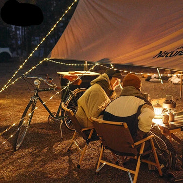 Guirnalda de luces versátil para exteriores: IP44 a prueba de agua, 8 modos, 10 m de longitud