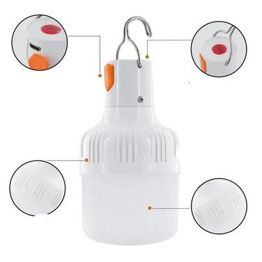 Ilumina tu aventura: luz LED de camping de 60W