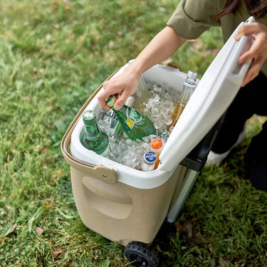 Keep Food & Drinks Fresh with Camping Cooler