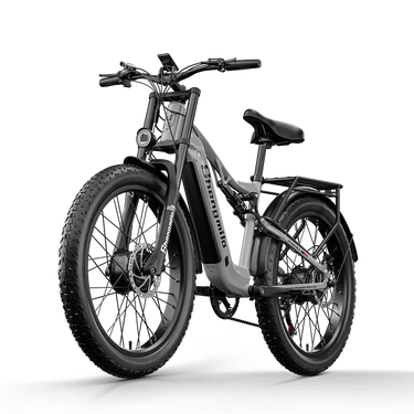 Bicicleta eléctrica de alto rendimiento con doble suspensión