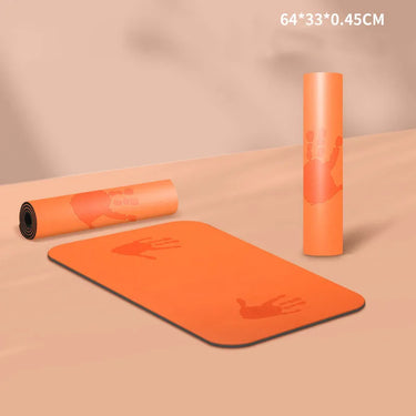 Compact Pilates Mat for Home and Gym