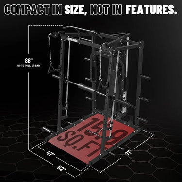 2000lb Power Rack for Serious Training
