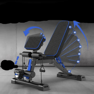 Adjustable Foldable Weight Bench for Home Gyms
