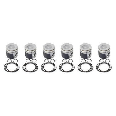 Industrial Injection Industrial Injection IIDiesel 04.5-07 5.9L Cummins 24V ISB .040 Over FCC X-Series Pistons (.015 RCH) PDM-3673FCC.040 | PDM-3673FCC.040