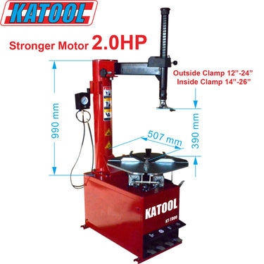 KATOOL KT-T800 Tire Changer + KT-B750 Wheel Balancer Combo — KT-T800 Tire Changer + KT-B750 Wheel Balancer Combo only