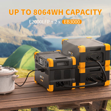 Batería de expansión PECRON EB3000-24V 3072Wh SOLO para E2000LFP