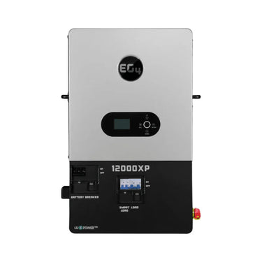 Inversor EG4 12K XP y paquete de baterías de pared para interiores de 314Ah | Energía autónoma de 48 V | BMS inteligente + autocalentamiento | Garantía de 10 años