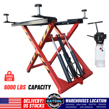 Katool KT-X66 Portable Mid Rise Scissor lift 6,000 lbs Capacity