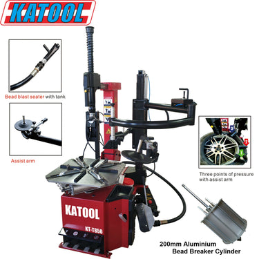 KATOOL KT-T850 Tire Changer & KT-B760 Wheel Balancer Combo — KATOOL KT-T850 Tire Changer & KT-B760 Wheel Balancer Combo only