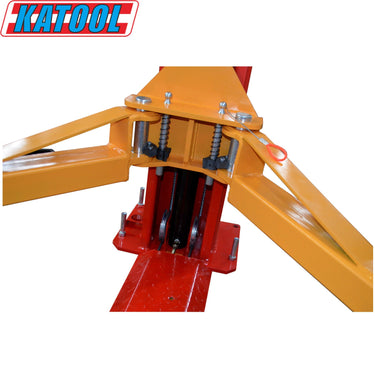 Katool KT-H100 Two Post Lift 10,000lbs Capacity — KT-H100Two Post Lift and KT-MP2 Lift Height Extensions (Set of 4)