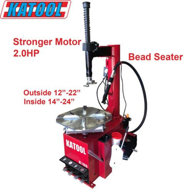 KATOOL KT-T810 Tire Changer & KT-B700 Wheel Balancer Combo — KATOOL KT-T810 Tire Changer & KT-B700 Wheel Balancer Combo + Motorcycle Adapter Kit (KT-MC1 + KT-MC2 Combo)