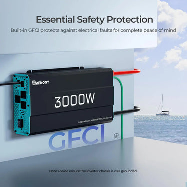 3000W/2000W/1000W/700W 12V Pure Sine Wave Inverter — 3000W / Inverter with 2 × 200AH AGM Batteries