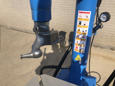 M&E ME-T555 Tire Changer Machine| 12"–24" Rim Capacity Tire Changer | Motor 2.0HP — M&E ME-T555 Tire Changer + KT-MC1 Motorcycle Adaptor for Wheel Clamp Tire Changer