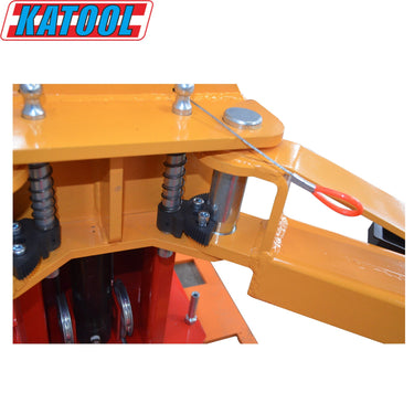 Katool KT-H100 Two Post Lift 10,000lbs Capacity — KT-H100Two Post Lift and KT-MP2 Lift Height Extensions (Set of 4)