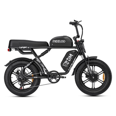 MEELOD M8DM | Bicicleta eléctrica de doble motor y neumáticos anchos de 2400 W