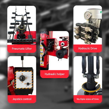 KATOOL KT-T900 Tire Changer + KT-B700 Wheel Balancer Combo — KT-T900 Tire Changer + KT-B700 Wheel Balancer Combo with Motorcycle Adapter Kit (KT-MC1 + KT-MC2 Combo)