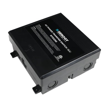 Pro 12V Bluetooth Pure Sine Inverter (1000W/2000W/3000W) + 120V 30A Automatic ATS Transfer Switch — 1000W