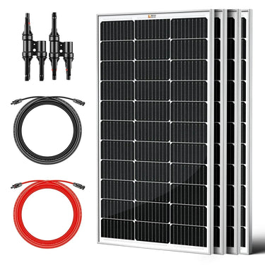 Rich Solar - Kit Solar de 400 W para Generadores Solares Estaciones de Energía Portátiles