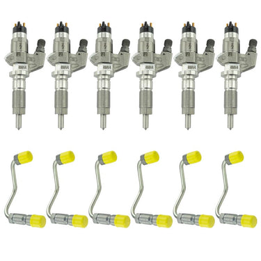 Industrial Injection Industrial Injection Stock Bosch Reman 01-04 LB7 Injectors And Line Package CORE CHARGE OF 450 APPLIES 412212 | 412212
