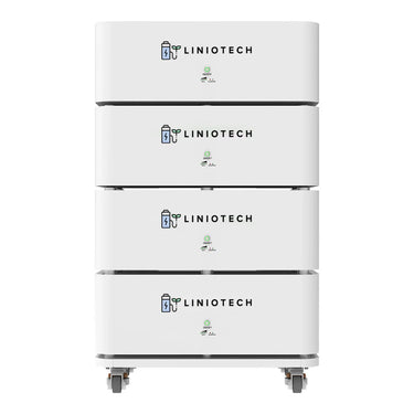 LINIOTECH 10kWh 200Ah 48V LiFePO4 Lithium Solar Battery Brick Stackable