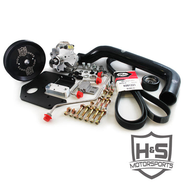 HS Motorsports H S Motorsports 2003-2007 Dodge 5.9L Dual High Pressure Fuel Kit Black 451003-3 | 451003-3